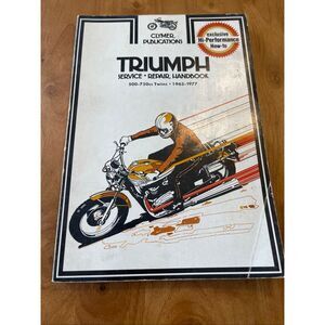 Clymer Triumph Service Repair Handbook 500-750cc‎ Twins 1963-1975 Manual